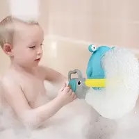Interactive Bubble Blowing Machine Cartoon Crab Children Soap Machine Plastic Shark Soap Bubble Machine Intellectual Development 1