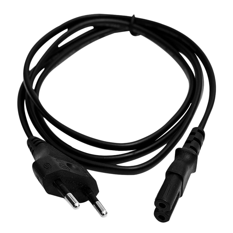 Cavo Di Alimentazione A 2 Pin Prong Eu Cavo Di Alimentazione Cavo Console Cavo C7 Figura 8 Cavo Di Alimentazione Per Samsung Xbox (Spina Ue)