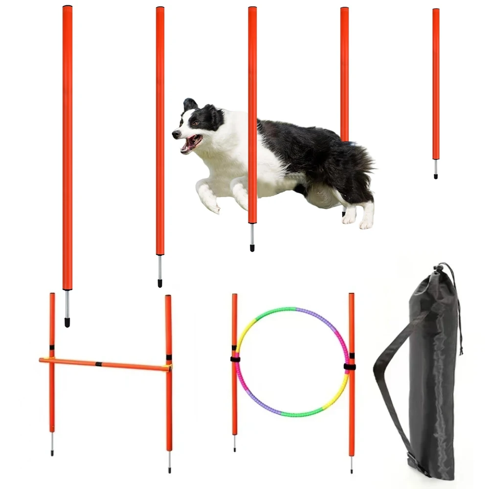 Pawise Dog Agility Weave Poles