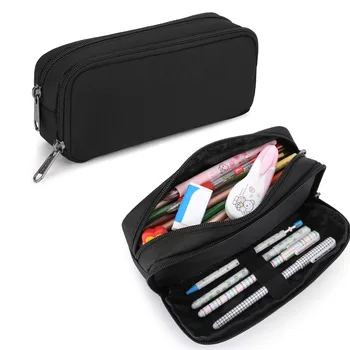 Astuccio per Matite con Grande Capacità, Stile Coreano Estetico, Borsa Portaoggetti per Scuola, Ufficio e Viaggi