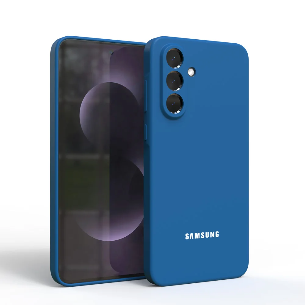 Silky Silicone Soft-Touch Protective Phone Case Cover