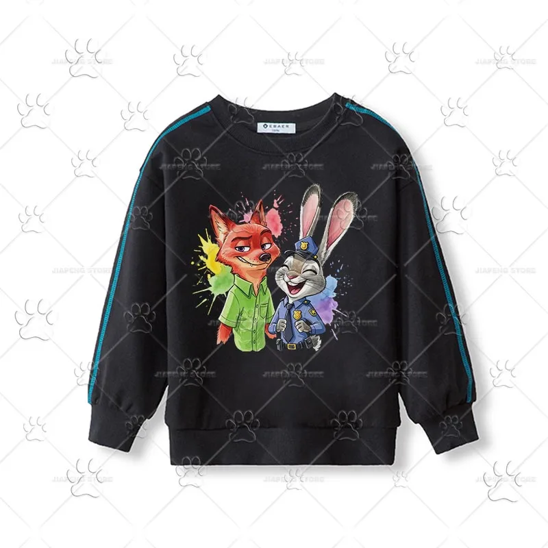 주토피아 2 비유인류의 부상 의류용 아이언온 패치 주디 티셔츠용 열전사 스티커 DIY