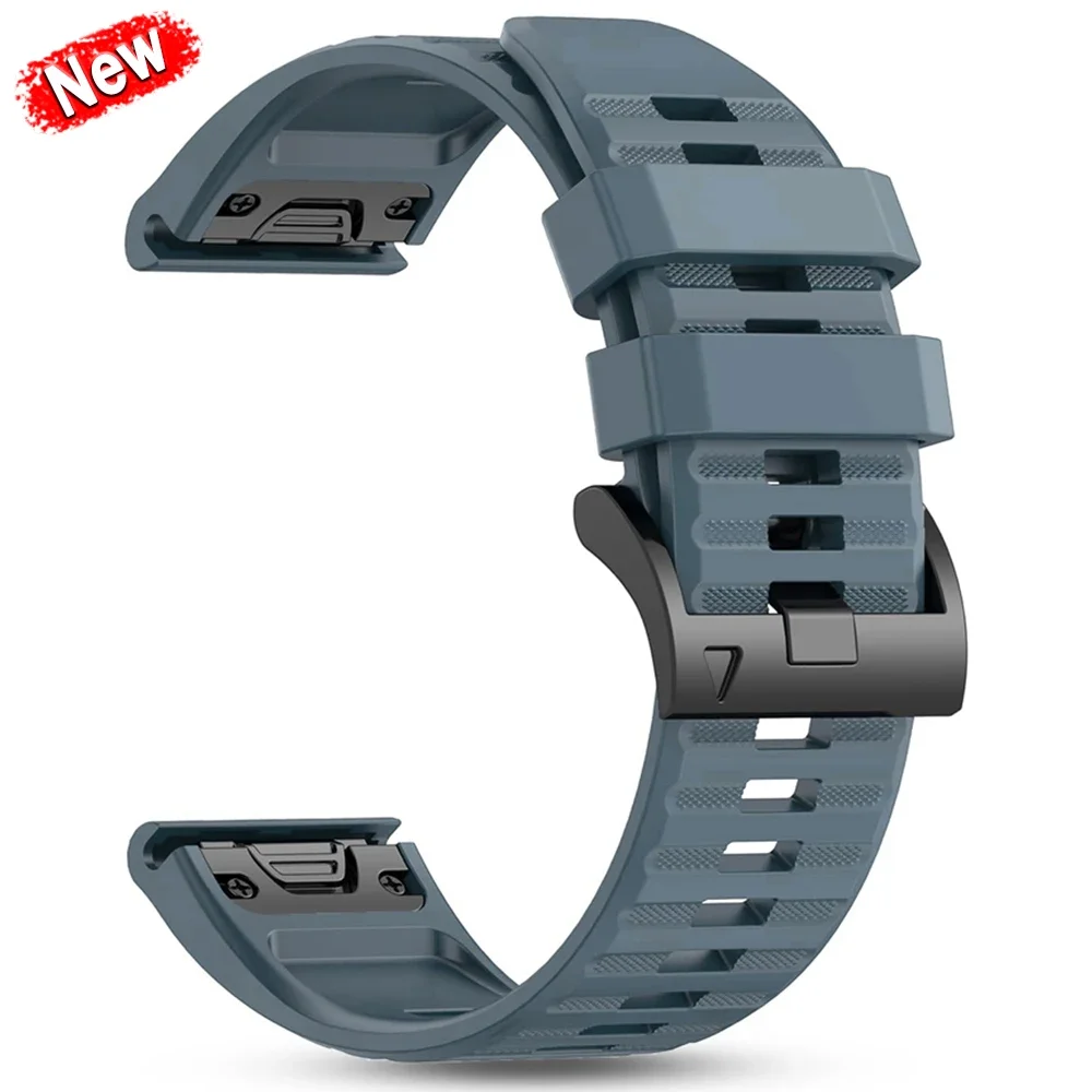 Premium Leather and Silicone QuickFit Sports Band - 22mm/26mm Strap