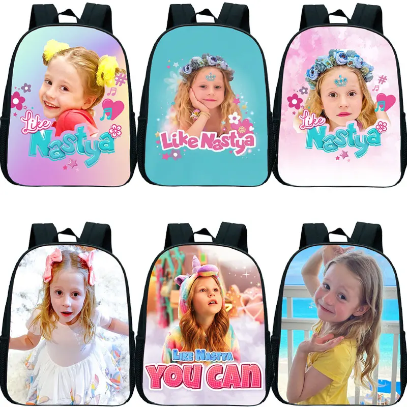 

Like Nastya 3D Print Children's Backpack Kids Kindergarten Backpacks Kawaii School Bag Girls Schoolbags Mini Knapsack Mochila