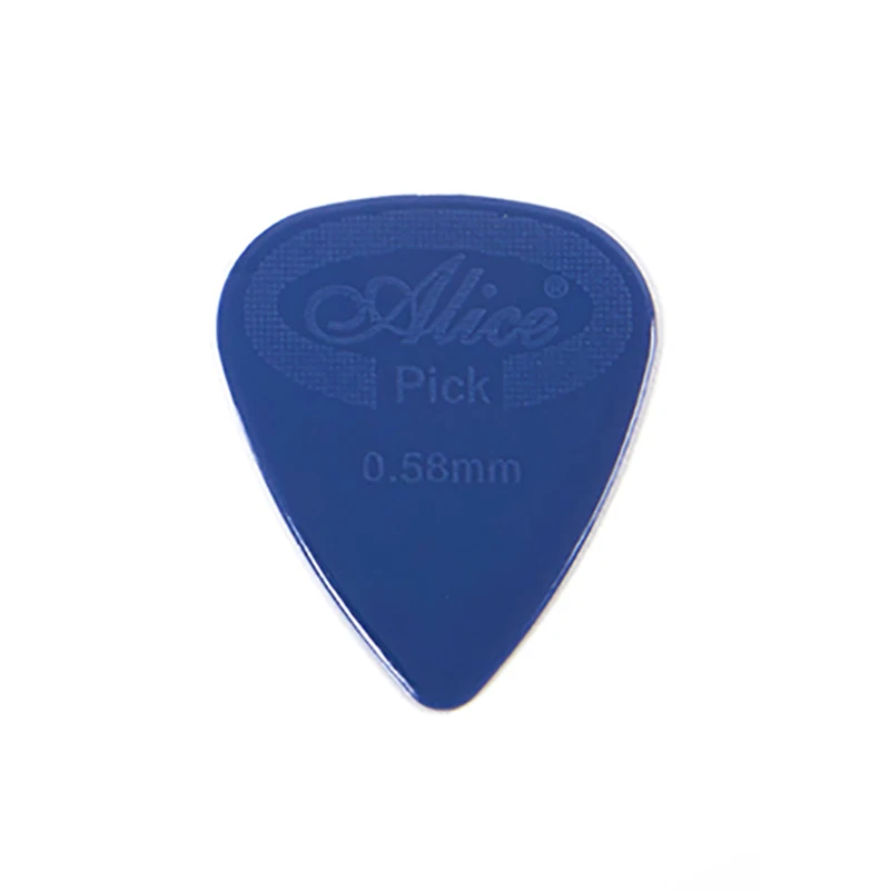 10PCS Alice Gitarre Pick Nicht-slip Schwarz Weiß Nylon Mediator für Akustische Elektrische Guitarra Ukulele Zubehör