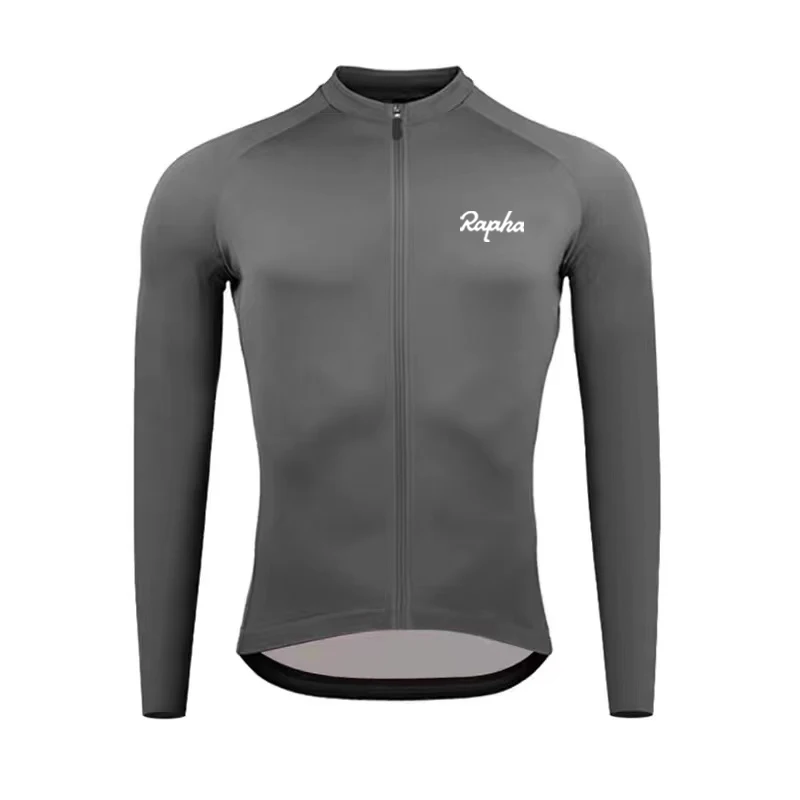 Man Cycling Jersey 2024 Summer Breathable Long Sleeve Men's Cycling Clothing MTB Road Anti-UV Men's Cycling Shirt 5