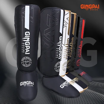 PU Leather Shin Guards 1