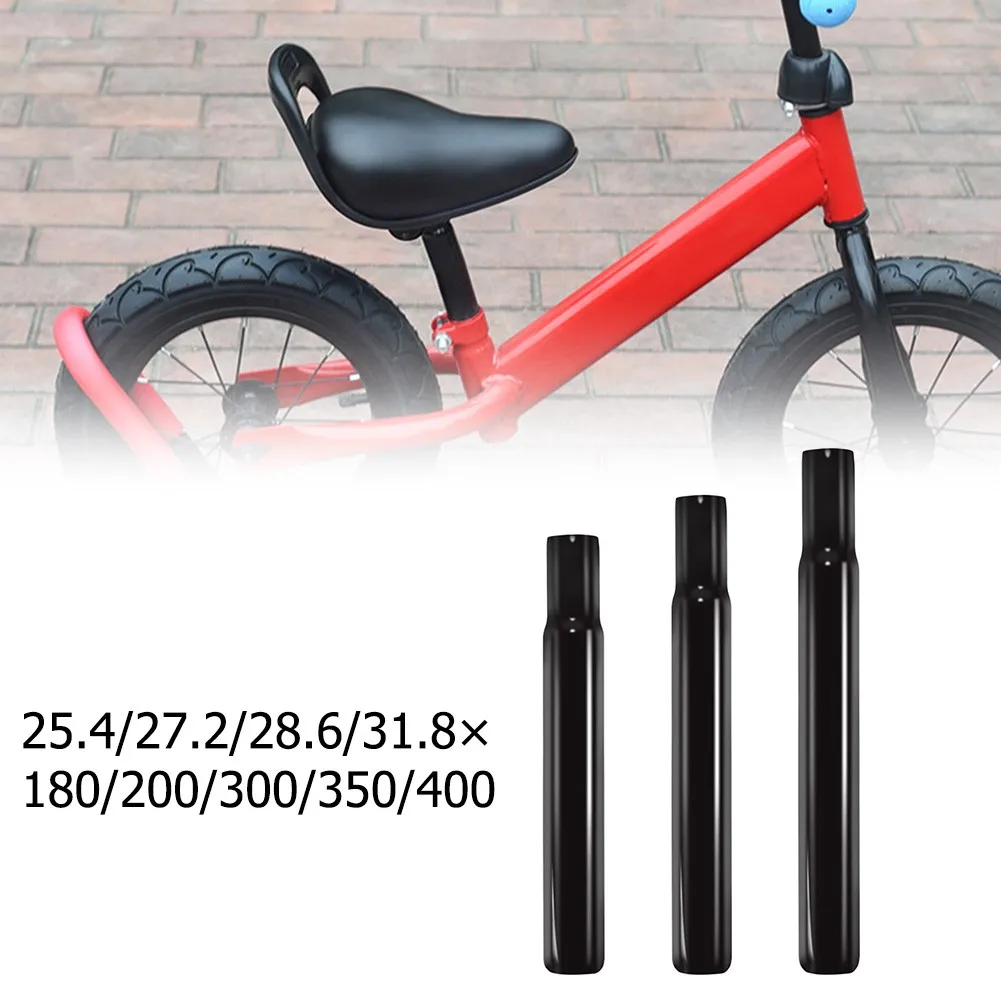 1 stücke Fahrrad Sattelstütze Stahl Rohr 25,4/27,2/28,6/31,8mm Kinder Fahrrad Stuhl Teile Kinder radfahren Wasserdichte Fahrrad Sattelstütze Teile – Detail 1
