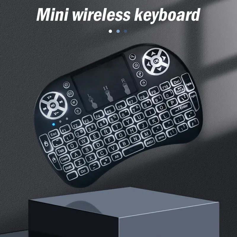 Wireless Keyboard Wireless Mouse Wireless Keyboard And Mouse Wireless Keyboard Mouse Set Bluetooth Keyboard And Mouse Set Keyboard And Mouse Set Wireless Mini Keyboard Flight Mouse 2 4g Large Touchpad Digital Computer Dry Battery USB Charging Dual Purpose Keyboard