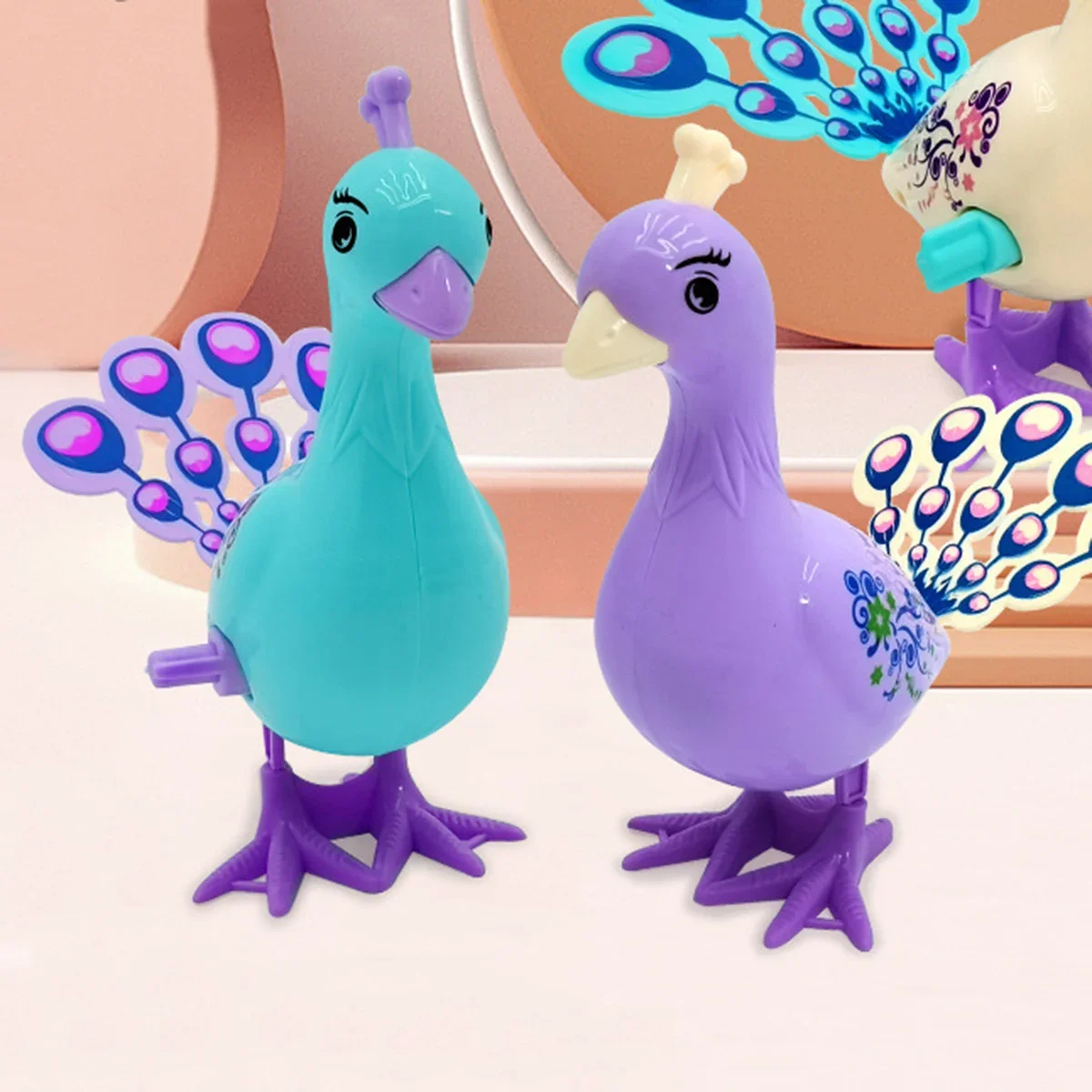Clockwork Peacock Toy