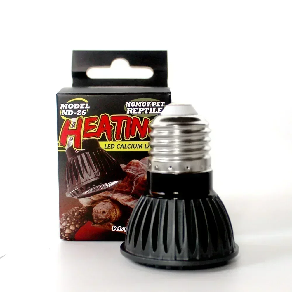 Lizard Reptile Amphibian Heating Light Turtle Sun Drying Back Light UVB Full Spectrum LED Calcium Supplement Turtle Bulb
