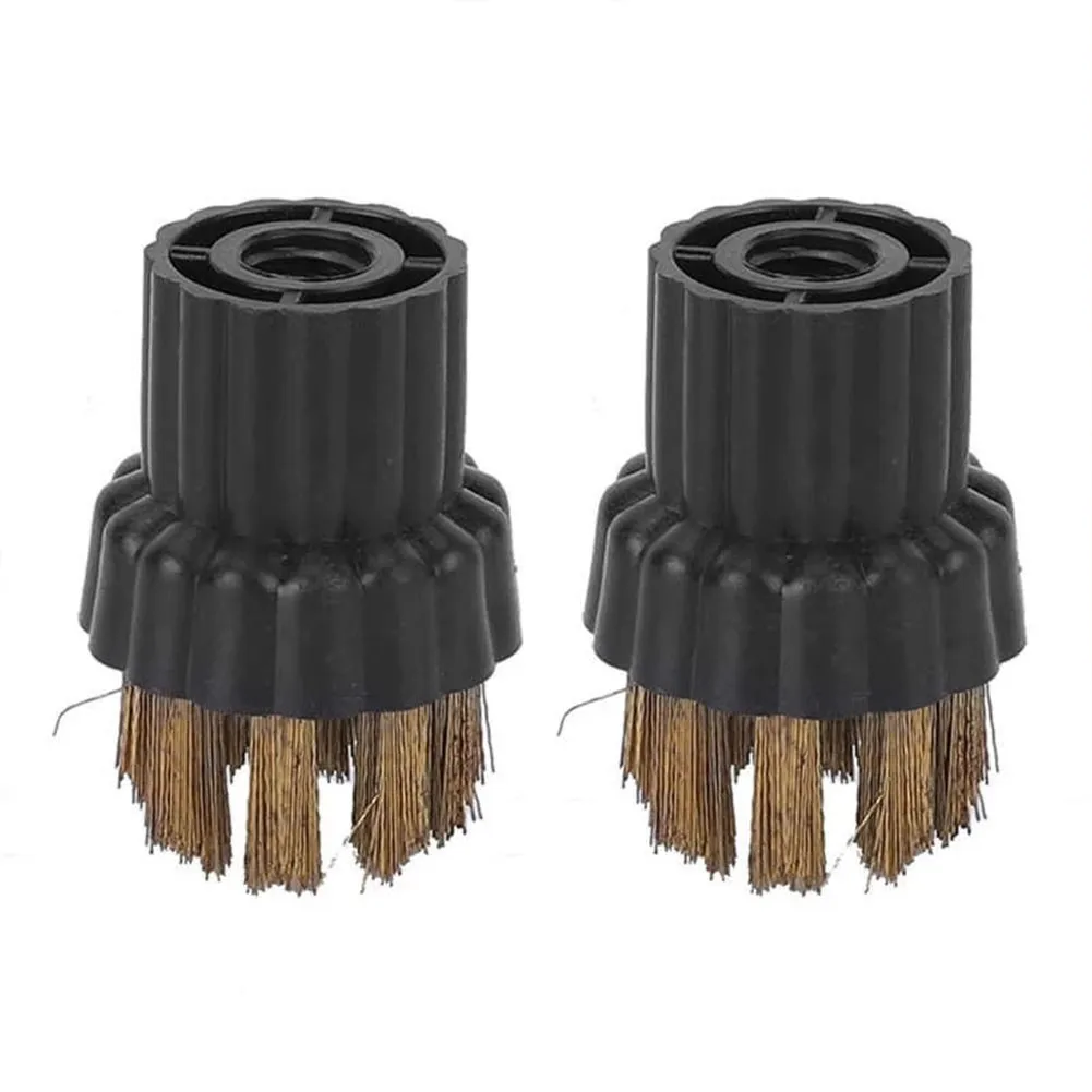 2Pcs Steam Cleaner Brass Brush Head Replacement Parts  Fit For Steam Mop X5 Household Cleaning Tools Accessories