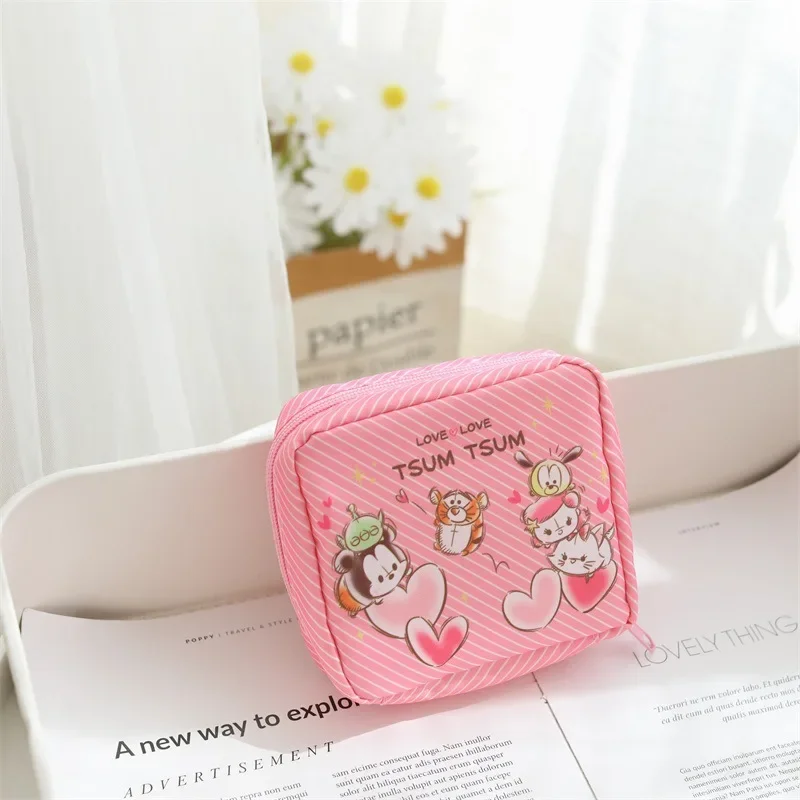  Cartoon Pig Donut Ice Cream Lollipop,Period Pouch  Portable,Tampon Storage Bag,Tampon Holder for Purse Feminine Product  Organizer : Health & Household
