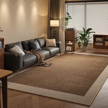 Large Area Carpet For Living Room Rug Bedside Bedroom Floor Mat Loop Pile TPR Non-Slip Waterproof Rugs 카페트 거실 대형 Alfombra Salón