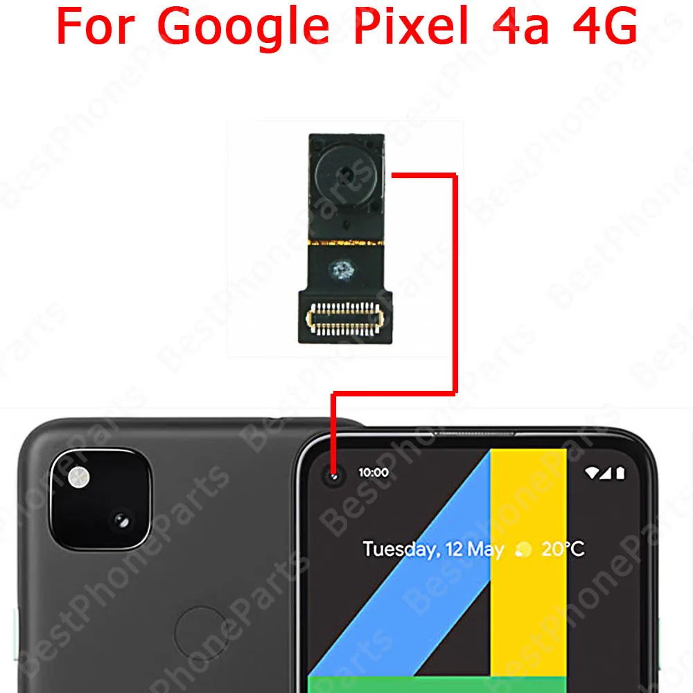 Smartphone Google Pixel 4a Front Camera 4a 5g Google Pixel Front