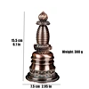 Handicraft Tibetan Bronze Stupa Auspicious Alloy Tantric 15cm Stupa Engraved Buddhist Home Indoor Altars Desktop Decorative 6