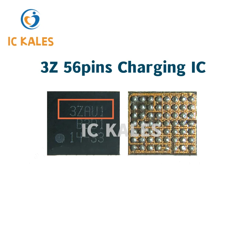 

IC KALES 5pcs/Lot Mark 3Z 3ZAxx 3ZCxx 3ZDxx 56pins Charging IC for Samsung Galaxy S21+ G996U S21 Plus W21 Charger Chip