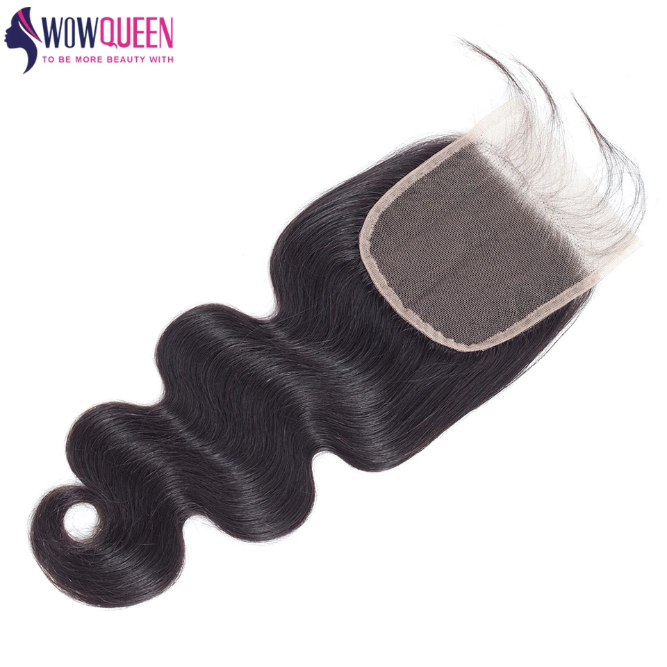 Body Wave 4x4 Lace Closure Human Hair Ear To Ear Transparent Lace Frontal 13x6 Middle Part 2x6 Pre Plucked 6Inch Deep Part human hair closure human hair lace product human hair frontal