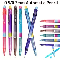 Random 6pcs Creative Rainbow Mechanical Pencil 0.5/0.7mm Replaceable Lead Automatic Pencil Art Painting Sketch Writing Supplies 1
