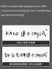 Kaco DAILY Gel Ink Pen 0.5mm Fine Point, Retractable Metal Clip ABS Writing Pens School Teacher Gift Student Stationery Supplies 2