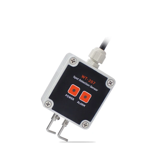 Water Leakage Detector Alarm Sensor NO NC Normal Open Close Relay Output For Power Distribution Room DC 12V 1