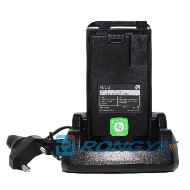Quansheng UV-K5 Battery UV-K6 UV-K5(8) UV-K58 Walkie Talkie Original BPK5 Li-ion DC 7.2V 1600mAh Rechargeable Battery Belt Clip 6