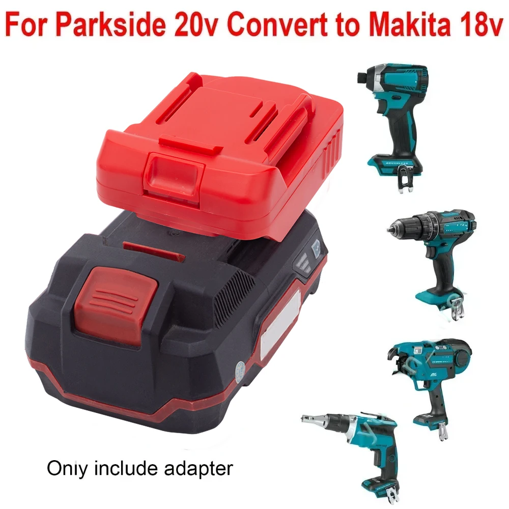 Adapter for Lidl Parkside X20V Li-ion Battery Convert to for MAKITA 18V BL Cordless Drill Tools  (Not include tools and battery) cordless drill hiper 18v 38nm 2 0ah 0 400 0 1200 rpm 1 battery li ion box