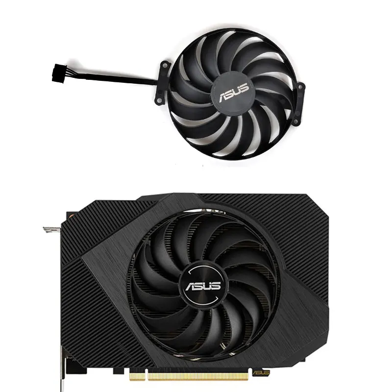 Asus 95Mm 6Pin T129215Su Muslimex Rtx 3060 Phoenix Gpu Fan, Per Asus Gtx 1650, Rtx 3050 3060 Phoenix Ventola Di Raffreddamento Della Scheda Video
