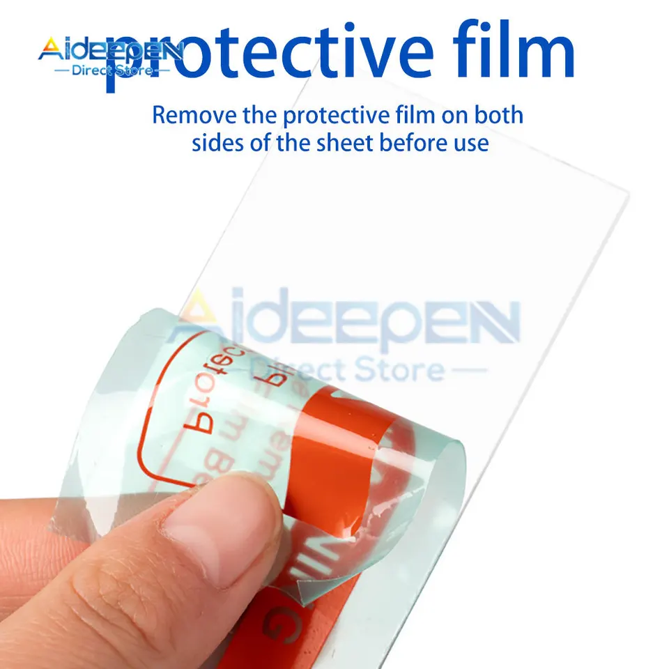 Tiardey 10 Piezas Lente De Casco De Soldadura Placa Protectora Transparente Lente De Repuesto Para Soldar La Lámina Protectora De La Cubierta - 133X144 Mm