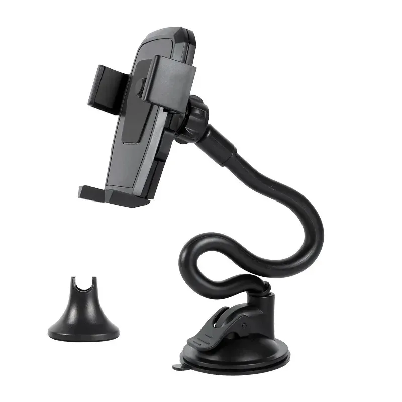 360 Rotate Car Phone Holder Flexible Sucker Anti Slip Mount Phone Stand for iPhone 17 16 Samsung Xiaomi Bracket Car Accessories 1