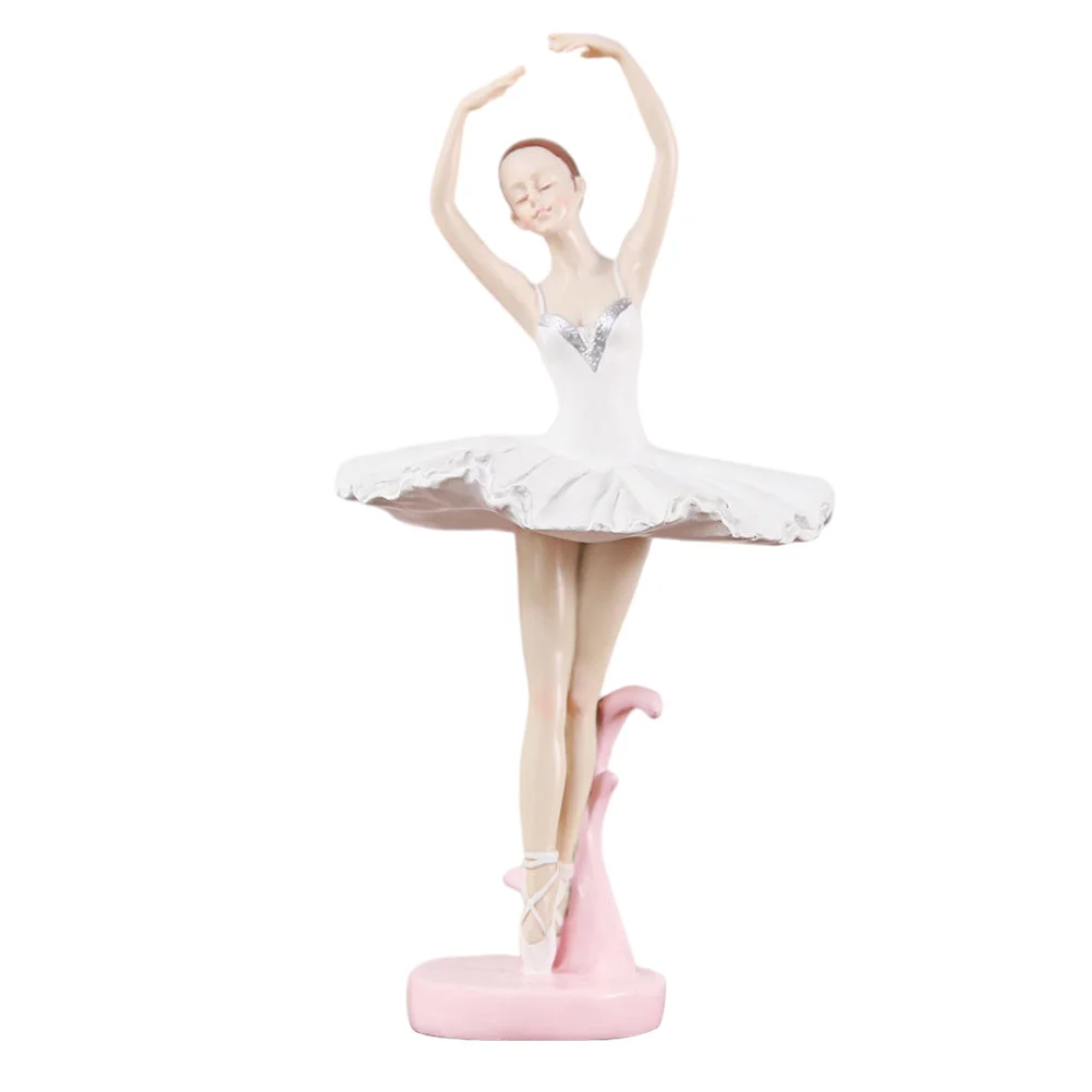 

1PC Nordic Creative Ornament Creative Resin Ballet Girl Crafts Decor