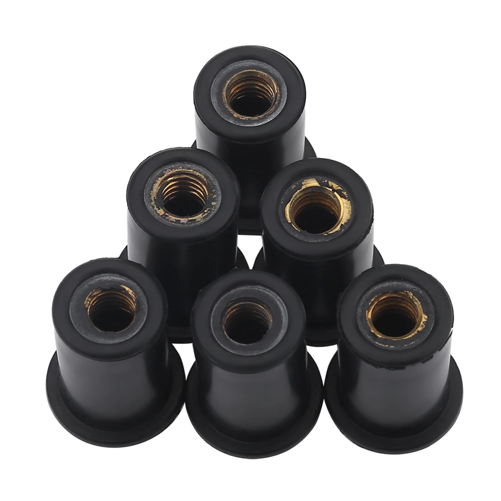 Rubber Well Nuts   M6  Rubber Well Nuts   for Motorcycles Kayak Canoe Boats Well Nuts 2