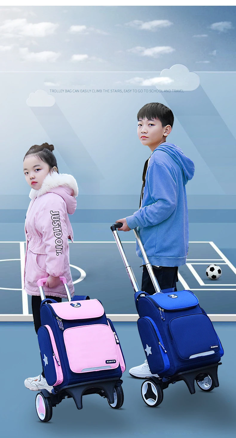 kids trolley backpacks