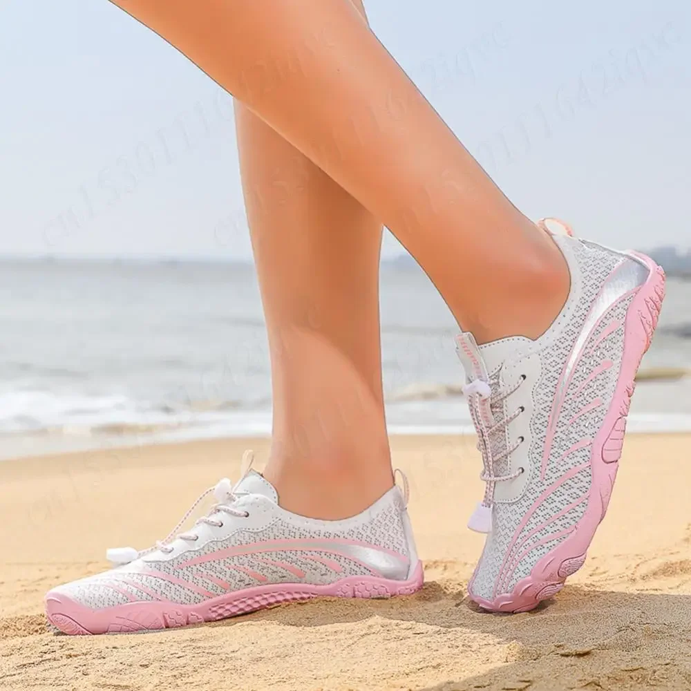 Non Slip Casual Wading Lightweight Aqua Shoes for Women Men Water Sneaker Barefoot Beach Shoes Unisex Casual Swimming