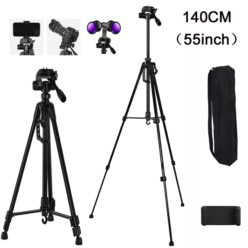 PhoneCameraBinocularsTripodStand55inchUniversalPhotographyfor