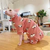 Fashion Sphynx Cat warm Sweatershirt Hairless Cat Clothes Comfort Cotton Turtleneck Coat for Devon Rex Cat Clothes for Outwear 3