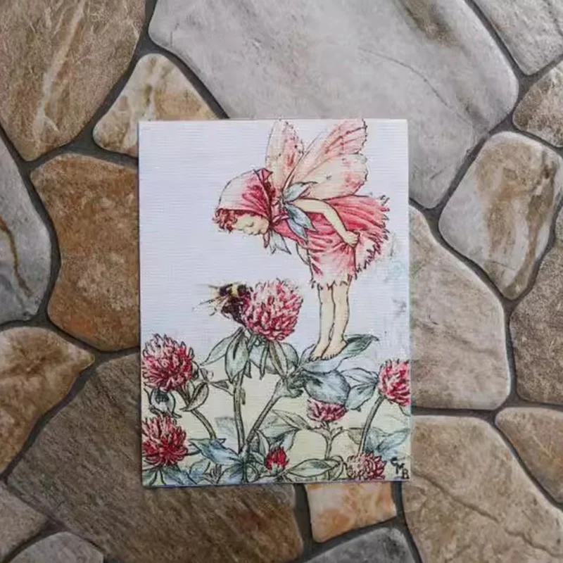 Colorful Cartoon Flower Patchwork Textile Fabric for Quilting and Canvas Purse Crafting