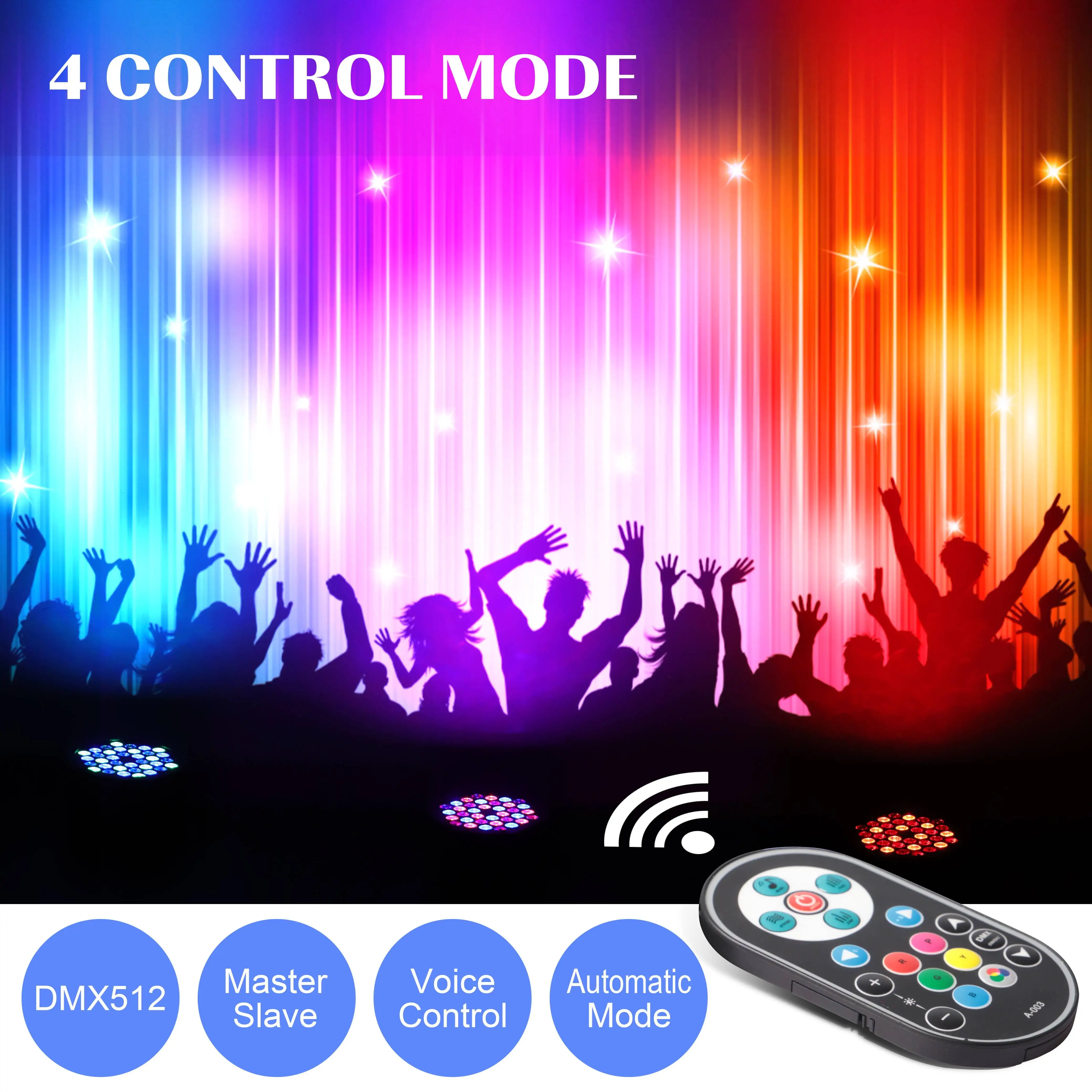 2PCS/4PCS LED Par Light Led Light Disco Light Led Stage Light Mini Led Stage Light