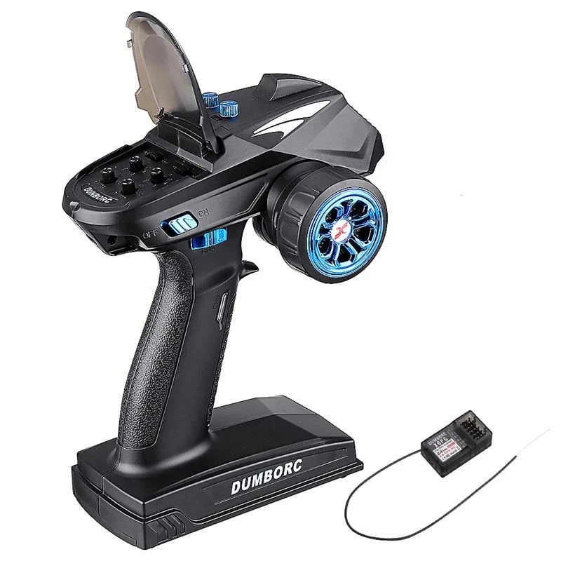 DumboRC X6 RC Transmitter 2.4G 6CH with X6FG Receiver RC Car Accessory Remote Control Boat Tank RC Vehicle Model Toy Parts 5