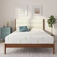 Twin Size Mattress, 6 Inch Anula Green Tea Infused Memory Foam Mattress, Twin Size Mattress Bed in a Box, CertiPUR-US Certified 1