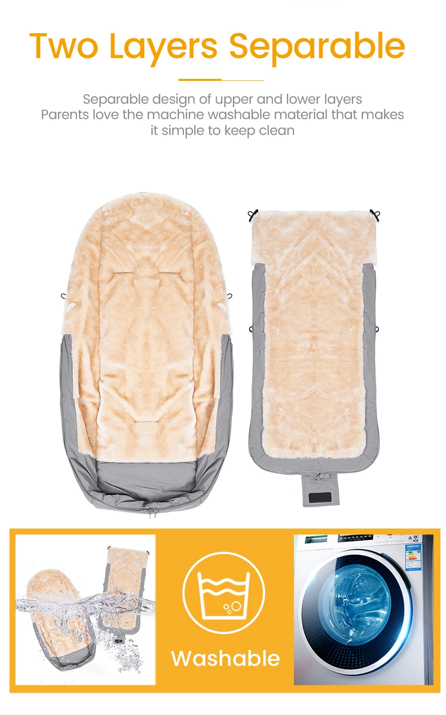 Luxury Baby Stroller Sleeping Bag