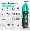 268B Digital Clamp Meter 60A 1000V AC DC Current Clamp True RMS Clamp Amperemeter Voltmeter Diode Temperature Capacitance Tester 1