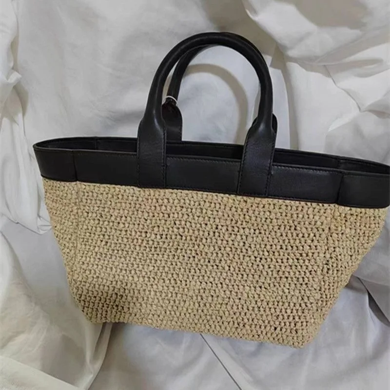 ANINE BING Natural Mini Como Tote - Natural