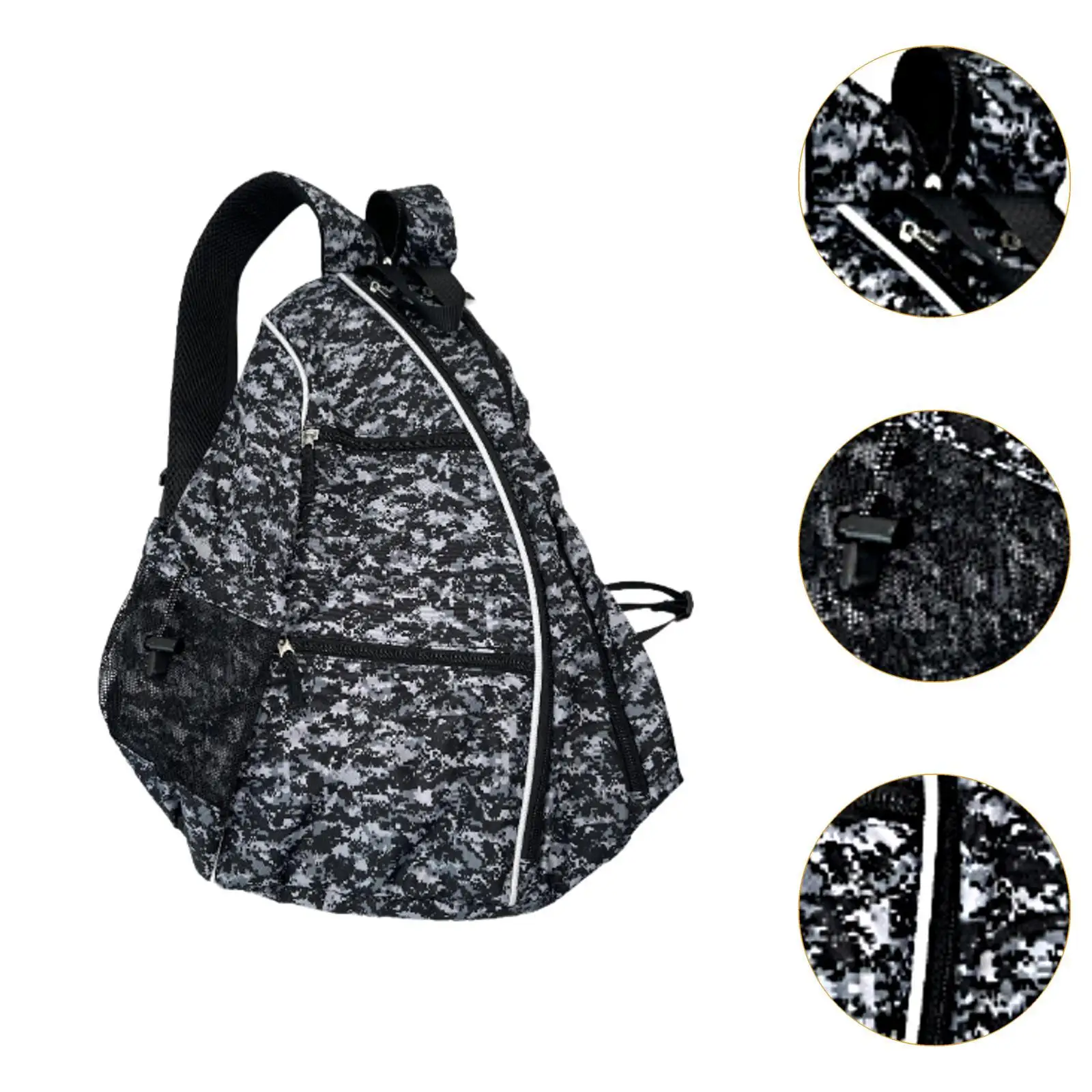 Pickleball Backpack Tennis Badminton Squash Rackets Travel Pouch Lightweight Pickleball Bag Paddle Holder for Men Women Gifts