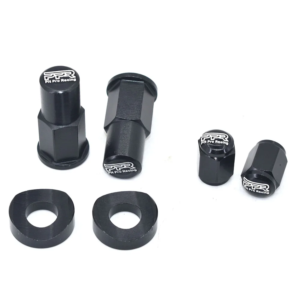 Dirt Bike Rim Lock Nuts Bulloni Distanziatore Tappo Valvola Motocross Per Crf 250R 450R 250X 450X 250 450 450Rx 250Rx Cr 125 250 Cr250