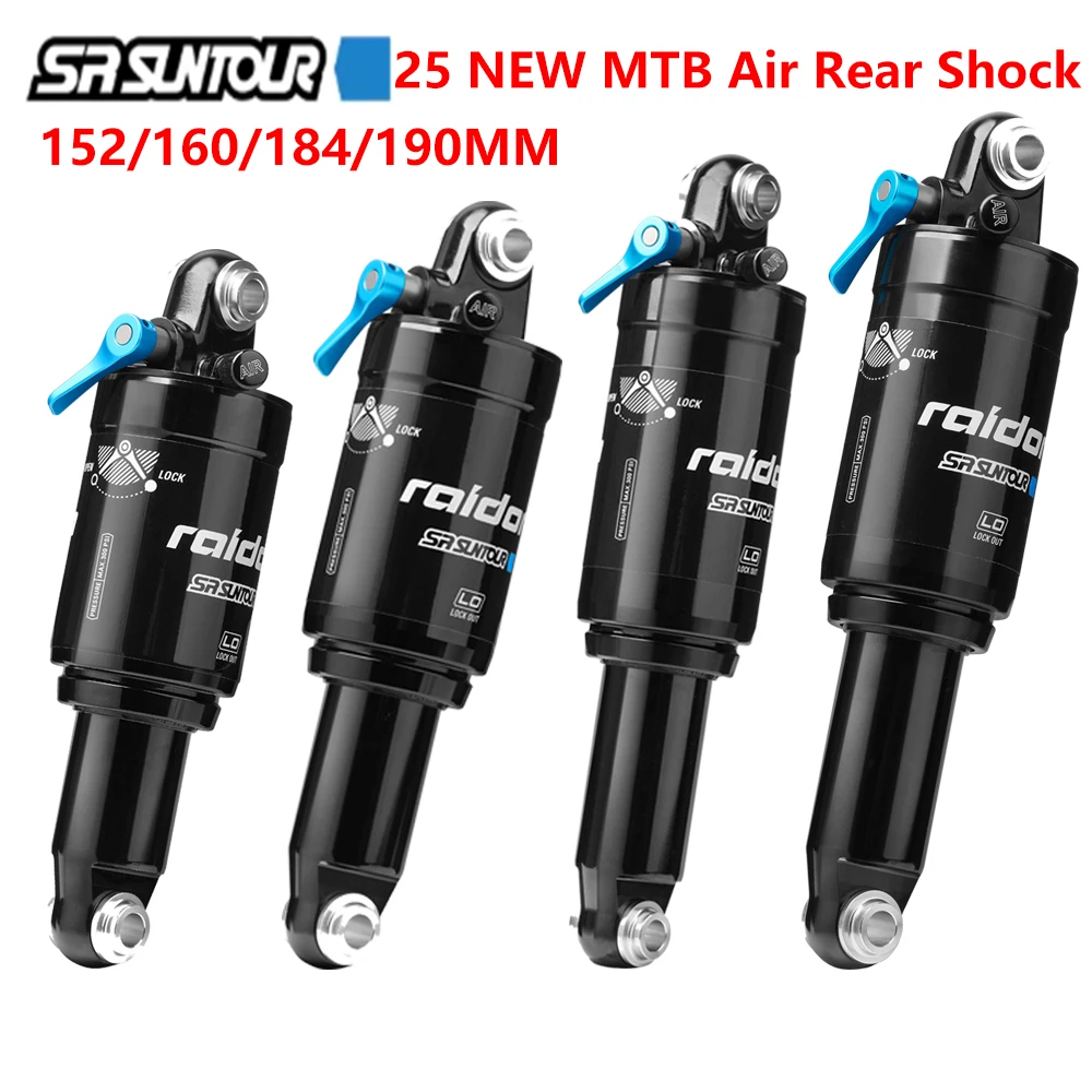 25NEW SR SUNTOUR 自転車リアショック 165 ミリメートル 190