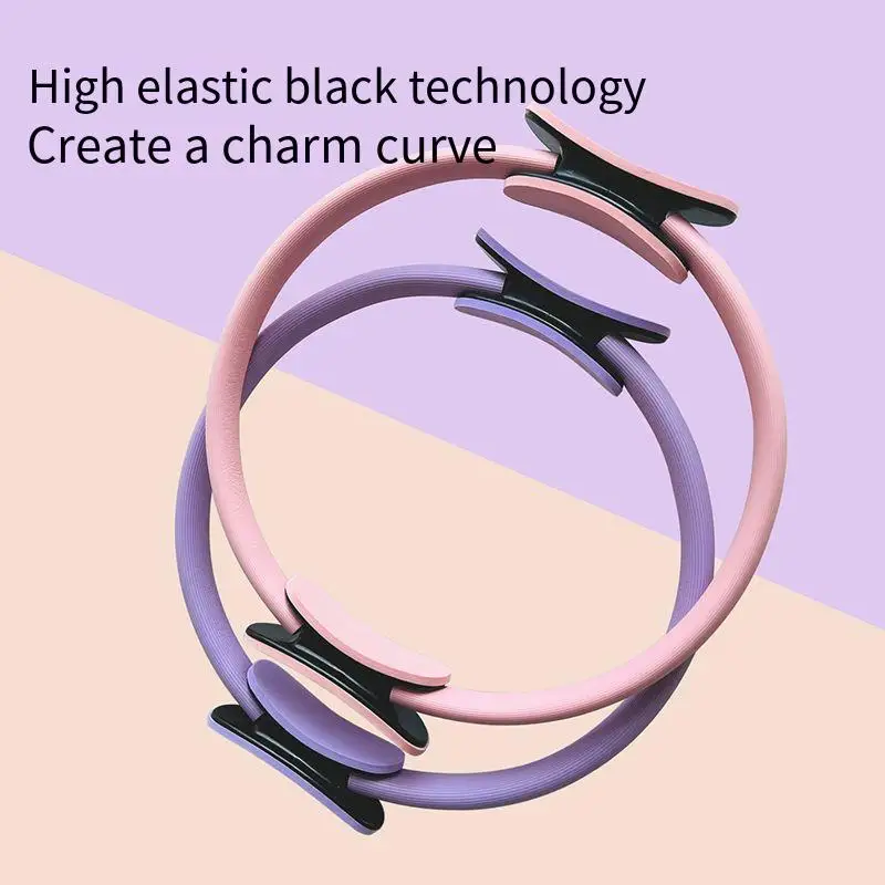 Yoga Fitness Loop Pilates Ladies Girls Exercise Family Resistance Elastic Yoga Circle Gym Workout Pilates accessories