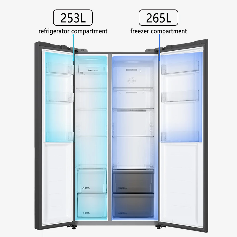 Top Quality And Good Price Double Door Fridge Fridges For Home
