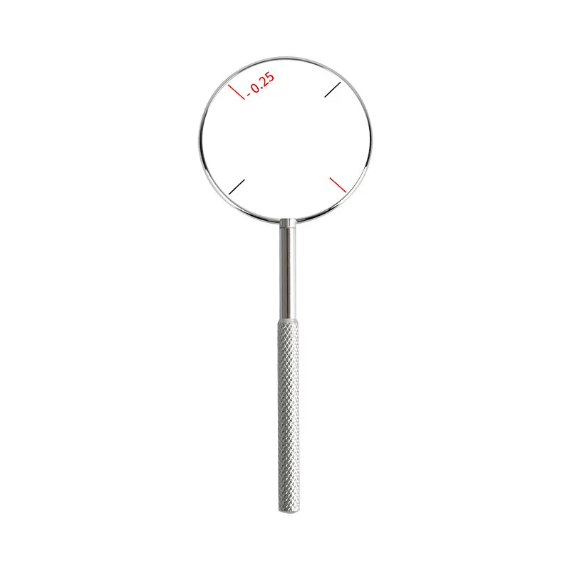 

High Quality Round Optical Cross Cylinder Lens Tool Optical Instruments Ophthalmic Lens Diopters Optometry Accessorie 0.25 /0.50