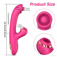 Klitoris-Sauger-Vibrator für Frauen, Rotation, G-Punkt, Klitoris-Stimulator, Vagina-Vibrator, weibliche Masturbation, erwachsene Sexspielzeug für Frauen 4
